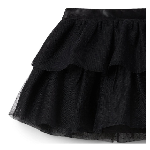 Janie&Jack Dot Tiered Tulle Skirt - Picture 5 of 9